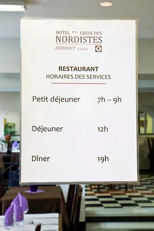 Hotel Croix Des Nordistes Lourdes